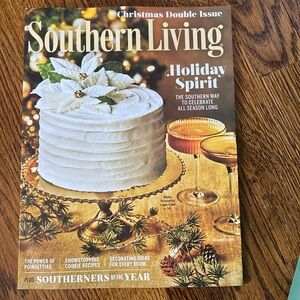 Southern Living Magazine - December 2024 - Christmas Double Issue - NEVER READ!!